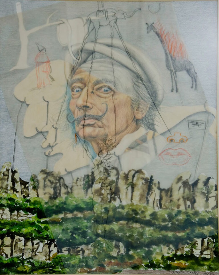 "Dali Collage" 77,5x99,5 cm, € 1.200,00